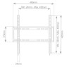 Soporte de televisión fijo 32 - 55 pulgadas