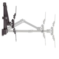 Soporte de televisión con brazo doble de 13" - 42"