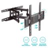 Soporte para televisión con doble brazo de 32 - 70 pulgadas