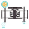 Soporte PRO de aluminio para TV curvas y planas con doble brazo de 37" - 80"