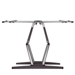 Soporte PRO de aluminio para TV curvas y planas con doble brazo de 37" - 80"