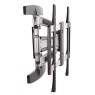 Soporte PRO de aluminio para TV curvas y planas con doble brazo de 37" - 80"
