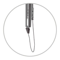 Soporte para televisión fijo con sistema antirrobo 43 - 90 pulgadas