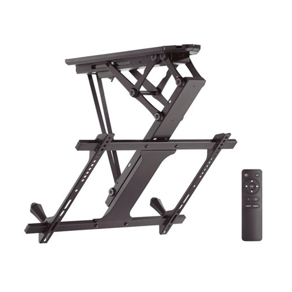 Soporte motorizado de techo para televisión de 32 - 70 pulgadas con mando a distancia