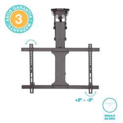 Soporte motorizado de techo para televisión de 32 - 70 pulgadas con mando a distancia