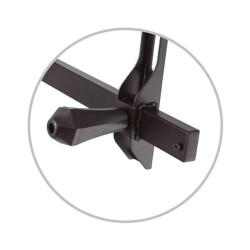 Soporte motorizado de techo para televisión de 32 - 70 pulgadas con mando a distancia