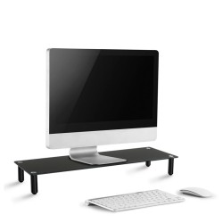 Soporte elevador para monitor Negro