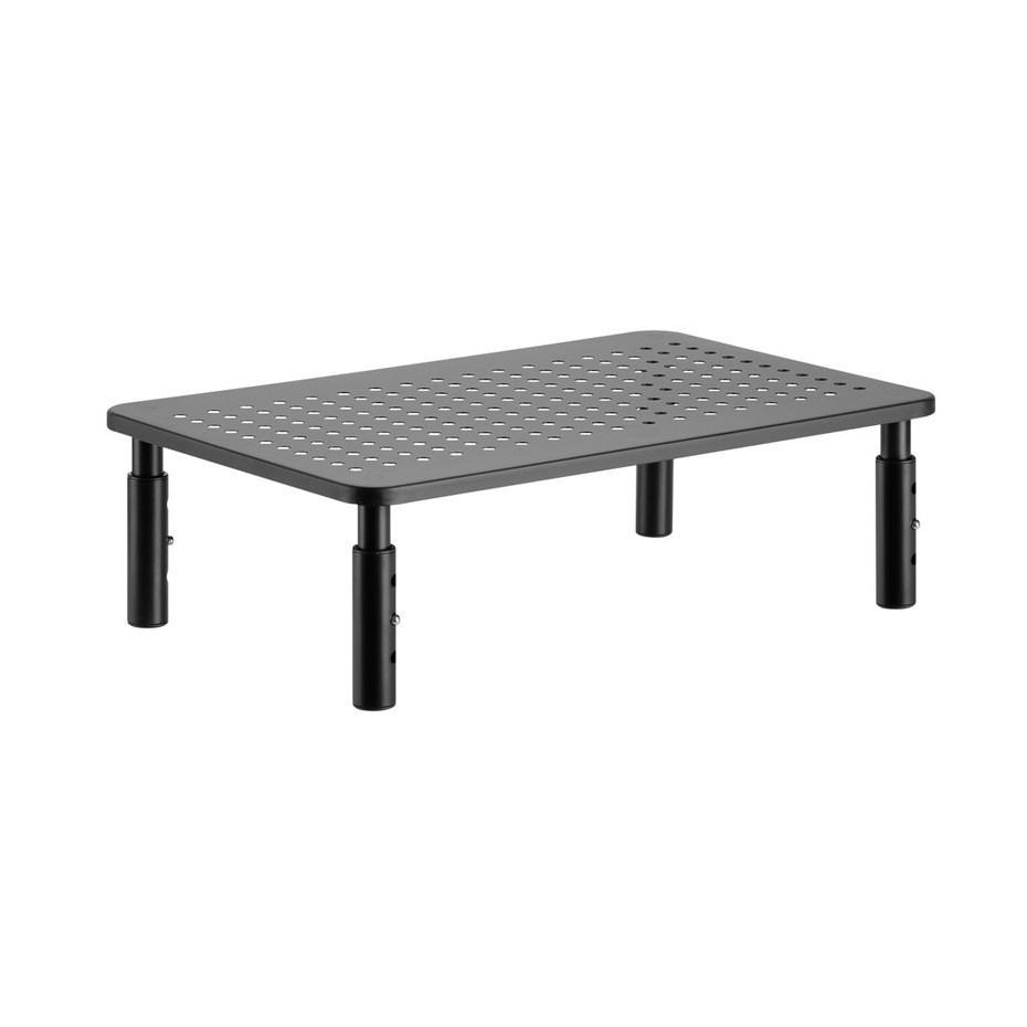 Soporte metálico elevador para monitor