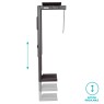 Soporte para CPU bajo mesa ajustable