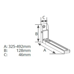Soporte de pared para microondas