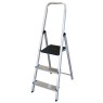 Escalera aluminio 3 peldaños de 580 mm de altura