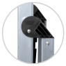 Escalera aluminio 4 peldaños de 790 mm de altura