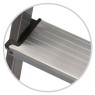 Escalera aluminio 5 peldaños de 1010 mm de altura