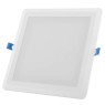 Downlight LED empotrable 18W 4000K Blanco 1850lm cuadrado