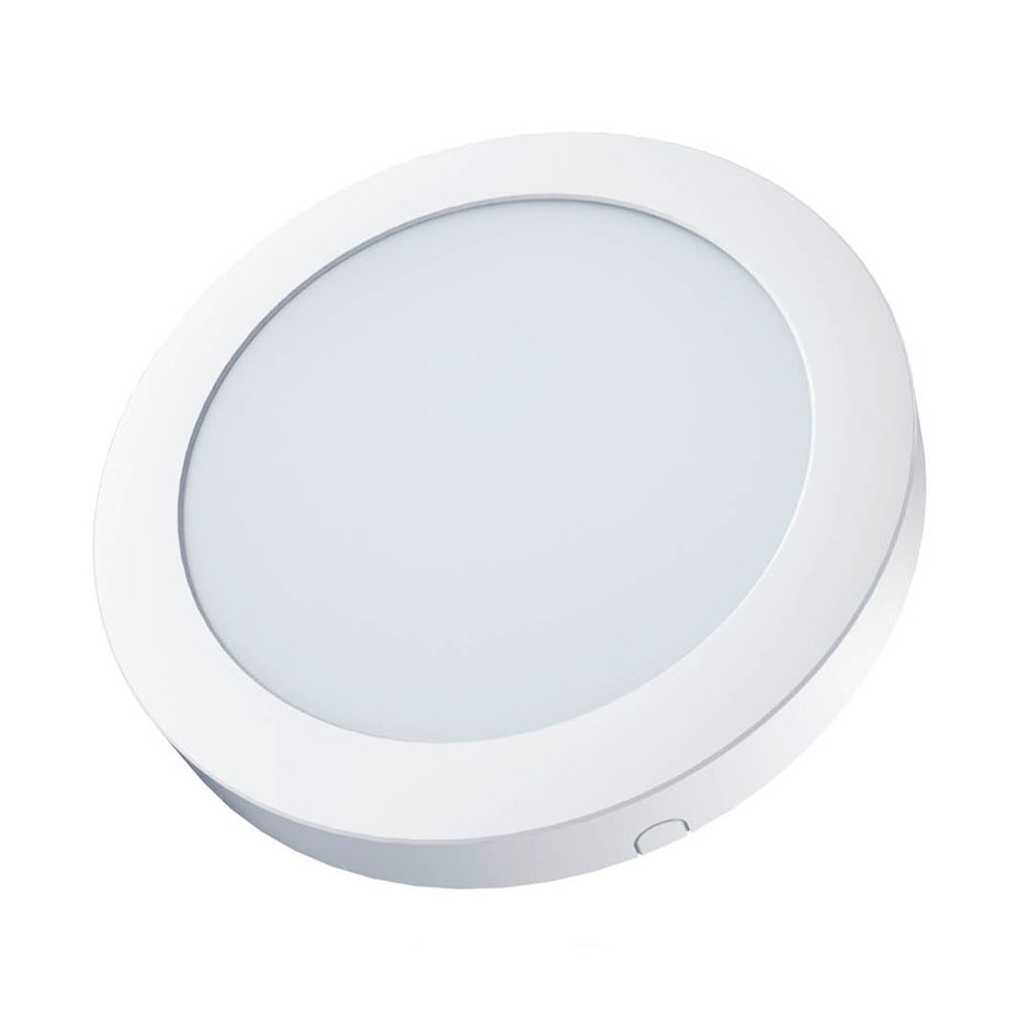 Downlight LED de superficie 18W 6500K Blanco 1440lm redondo