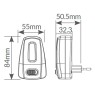 Luz de noche LED 1W con interruptor