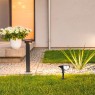 Estaca jardín / aplique solar LED 3300K IP67 regulable Darka