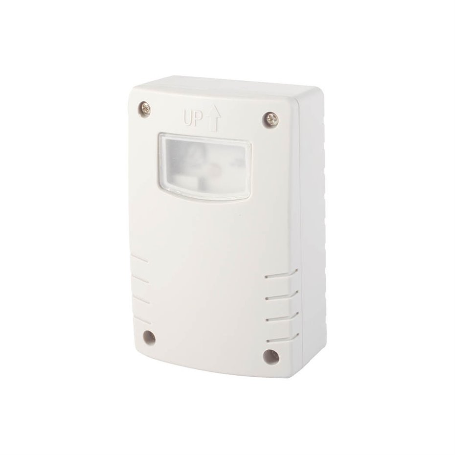 Detector superficie con sensor crepuscular y temporizador