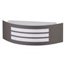 Aplique pared Gensi E27 Máx. 14W Gris antracita