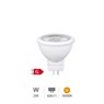 Lámpara LED ultrabrillo 2W MR11 3000K