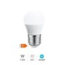 Lámpara LED esférica 7,5W E27 6000K