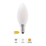 Lámpara LED vela Serie Cristal 4W E14 3000K