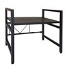 Estante organizador de cocina Negro