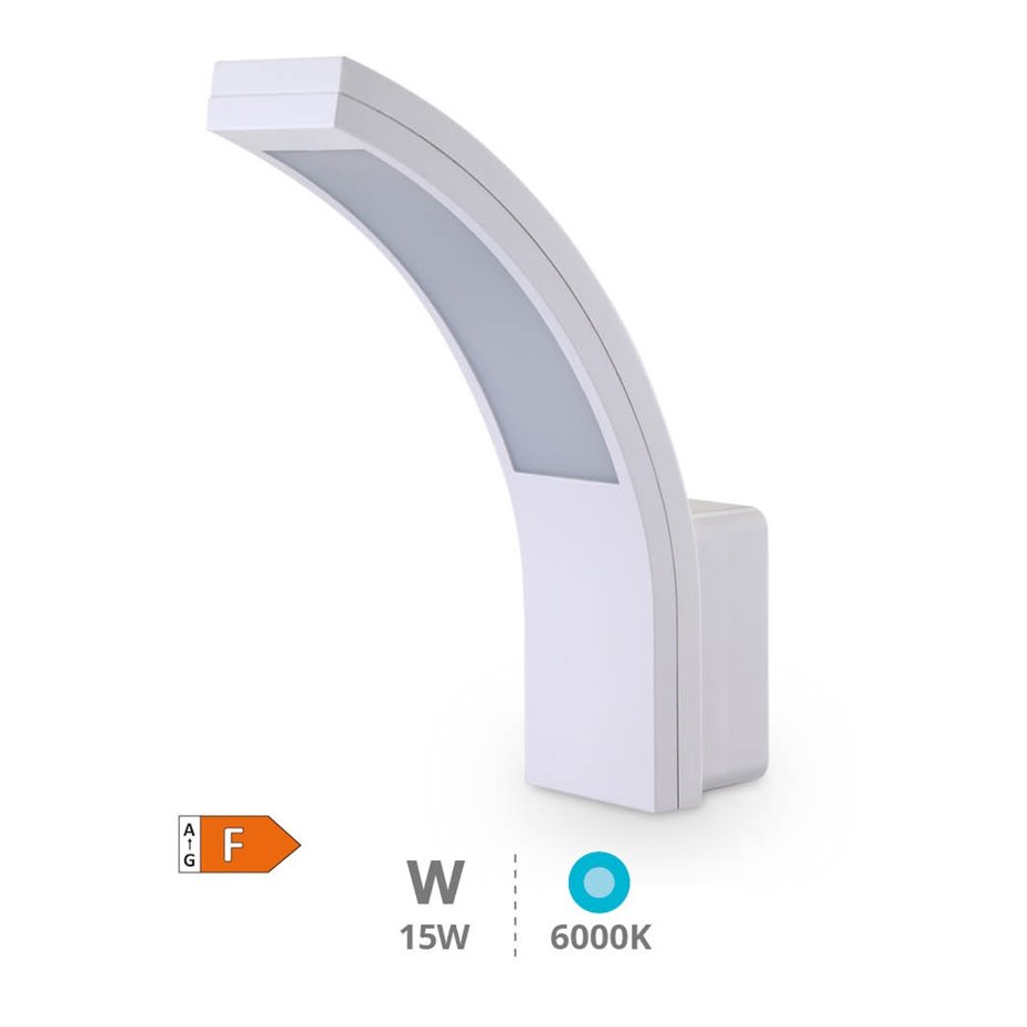 Aplique pared LED Padum 15W 6500K Blanco
