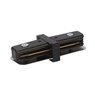 Conector recto monofasico negro