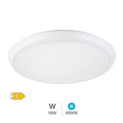 Plafón LED con sensor 6000K