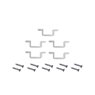 Kit 5 clips tira led 230V 7,5W