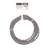 Cable textil 10M (2x0.75mm) trenzado Negro/Blanco (copia)