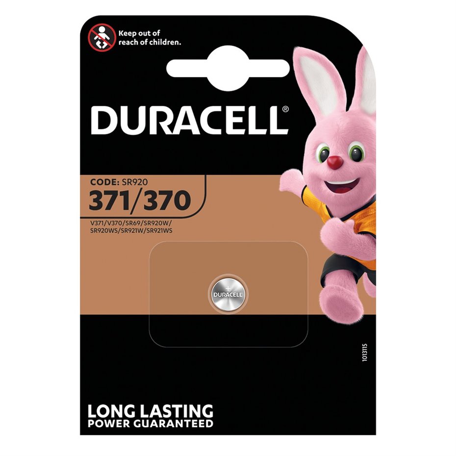 Pila reloj Duracell 303/357 (SR44) Blister 2 (copia)