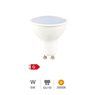 Lampara dicroica 6W GU10 3000K - Libertina