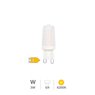 Lámpara LED SMD 3W G9 4200K