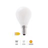 Làmpara Esférica Cristal filamento LED 4W E14 3000K