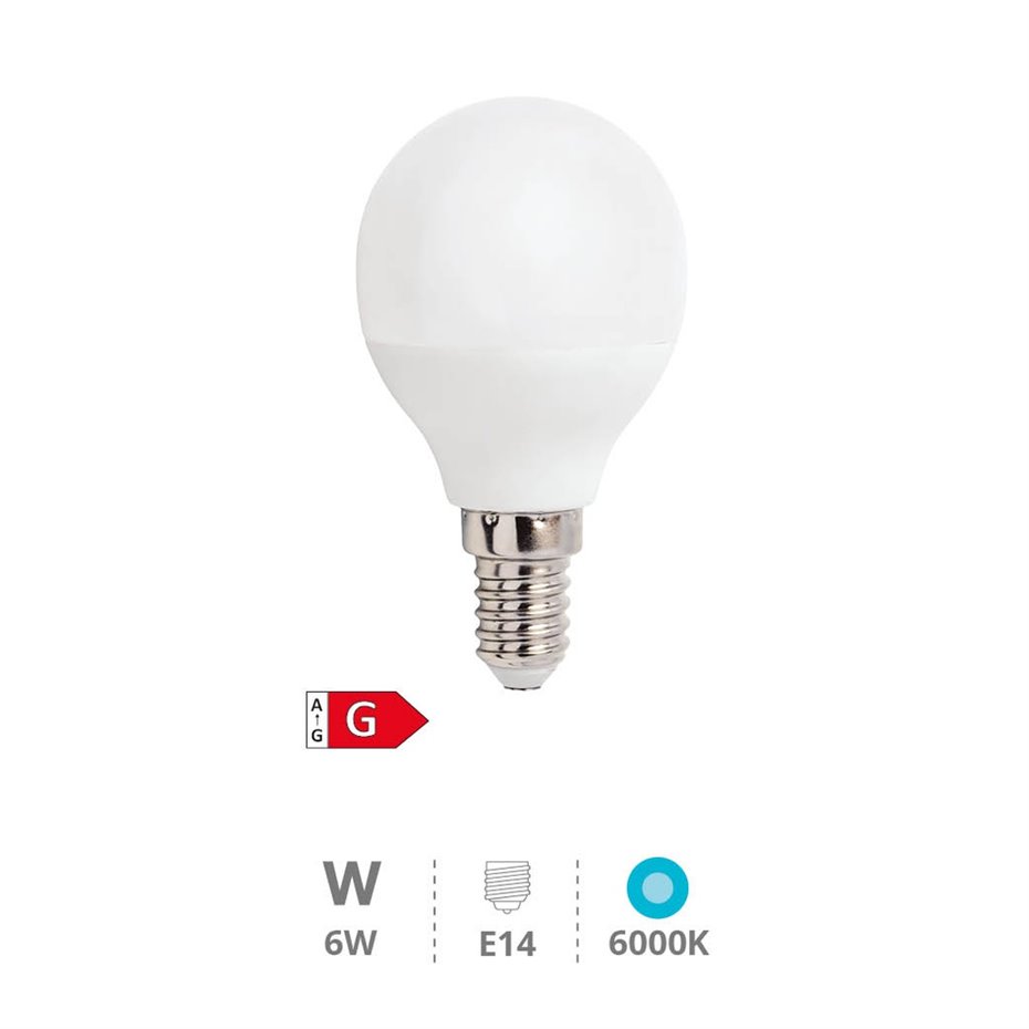 Lampara esferica 6W E14 4200K - Libertina (copia)
