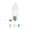 Lámpara LED vela 6,5W E27 6000K
