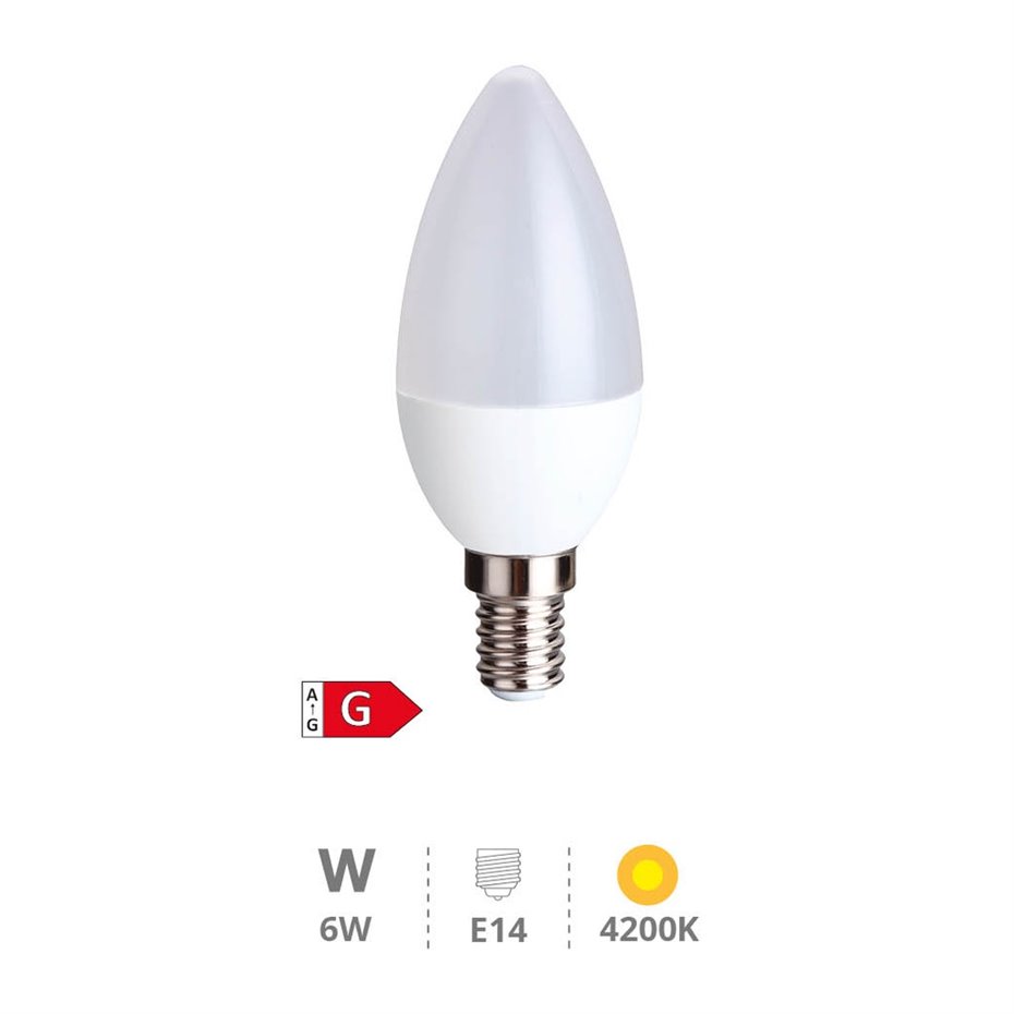 Lampara vela 6W E14 3000K - Libertina (copia)