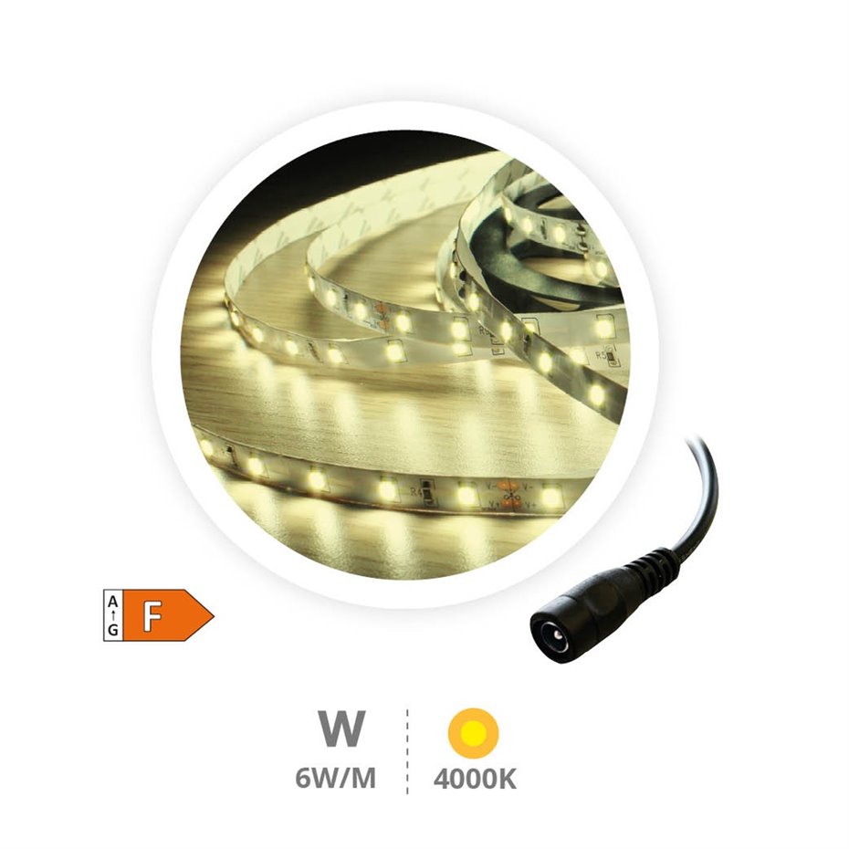 Rollo 5M TIRA LED (6W) 4000K-4500K IP20 24V