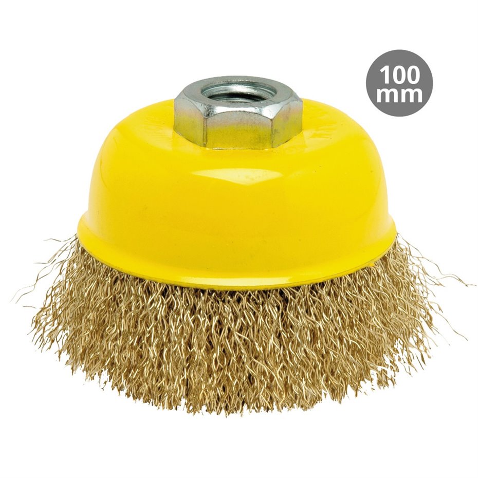 CEPILLO COPA ALAMBRE ONDULADO 75 MM. (copia)