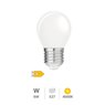 Bombilla LED esférica Serie Cristal 6W E27 4000K