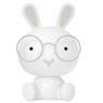 Luz de noche infantil LED Conejito 2,5W RGB + luz día batería recargable Blanco