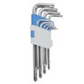 Set 9 llaves torx de T10 a T50