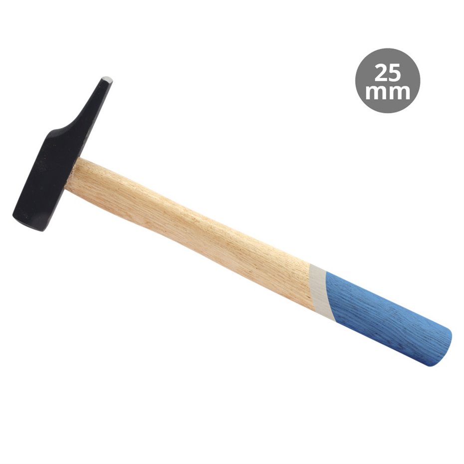 Martillo carpintero con mango de madera 25mm