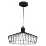 Lámpara de techo colgante Serie Bamil E27 Ø380mm Negro