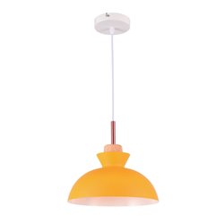 Lámpara de techo colgante Serie Sompara E27 Ø280mm Amarillo