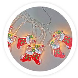 Calcetines LED 1,35M Luz cálida