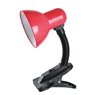 Flexo de escritorio con pinza Saidu E27 Rojo