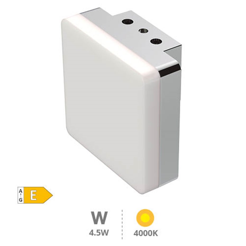 Aplique baño LED Tilani 4,5W 4000K IP44